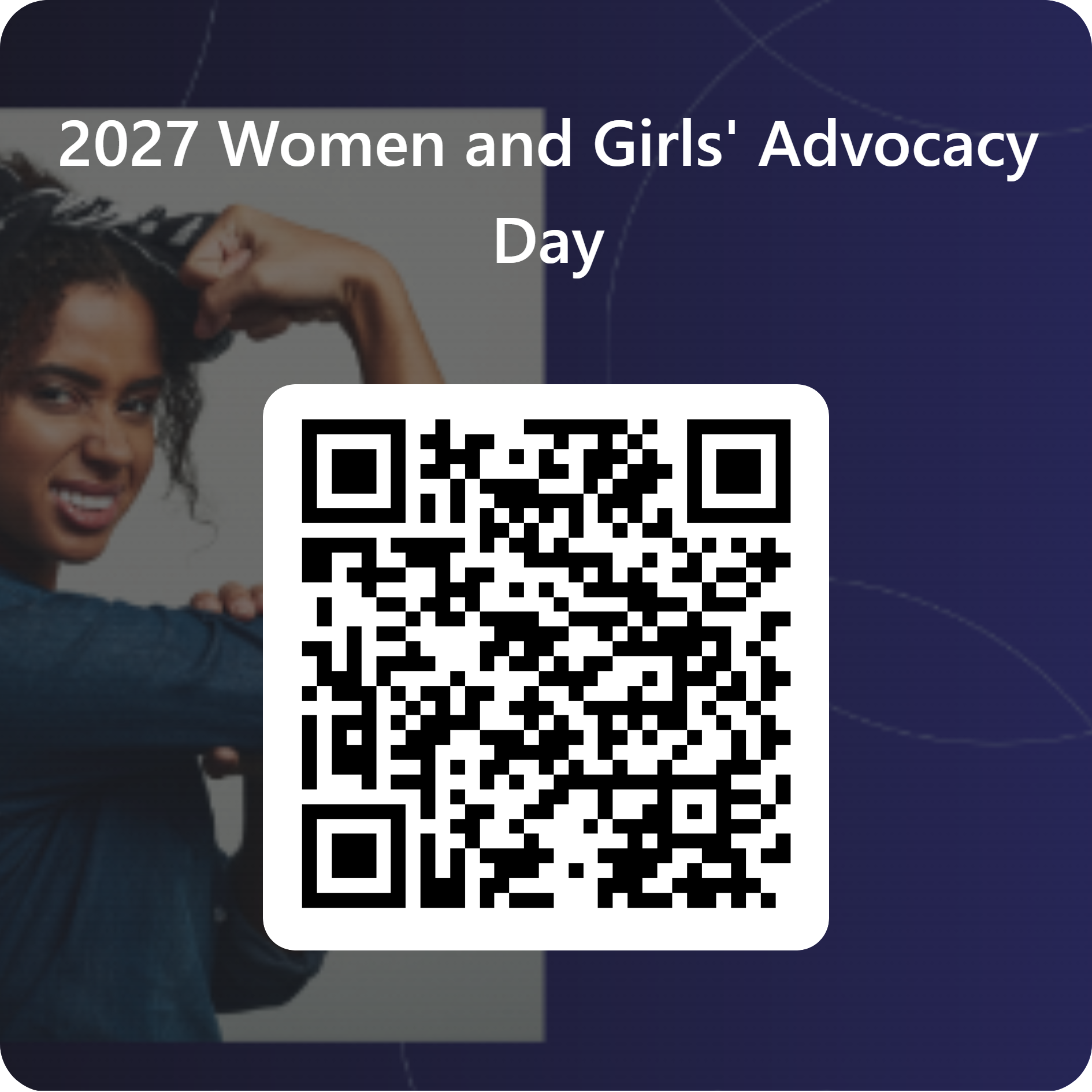 QRCode for 2027 Women and Girls' Advocacy Day